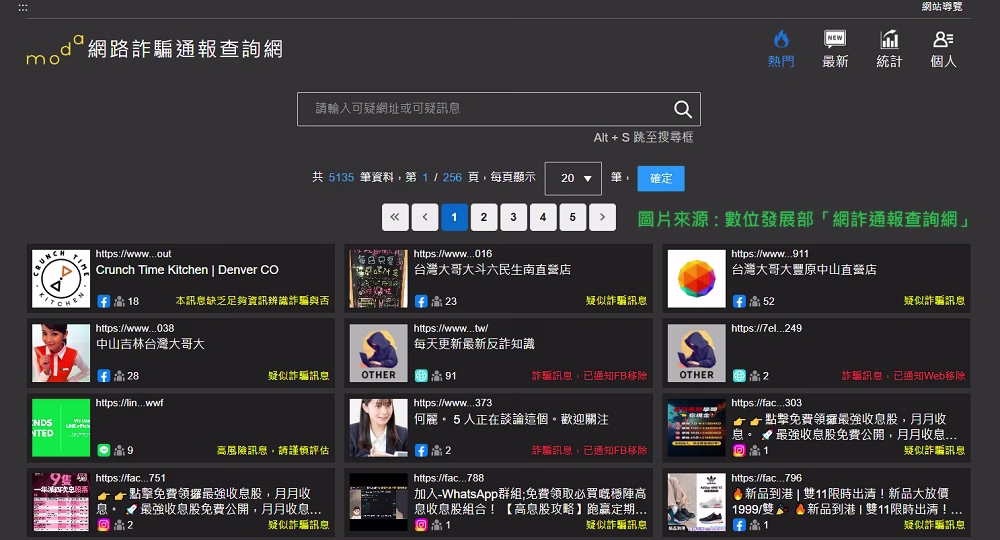 打詐專法以 Meta為例 - 加速「詐騙訊息下架」，數發部推流程電子化