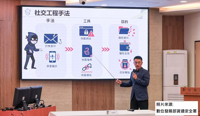 不只機關企業需要防範「社交工程攻擊」,你的家人親友也迫切需要 5 數發部資安署李昱緯主任
